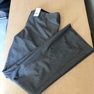 Express Editor Pant Black and Gray pattern size 4R